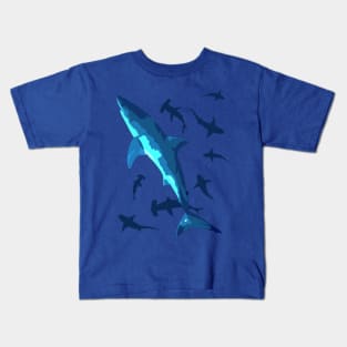 Sharks in the Ocean Kids T-Shirt